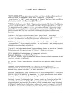 editable 18 trust agreement templates  pdf word  free &amp;amp; premium formal trust agreement template example