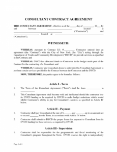 free marketing consultant contract  agreement template pdf marketing retainer agreement template doc
