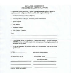 printable beware of attorney john balent attorney client retainer agreement template doc