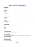 printable private car sale receipt uk fill online