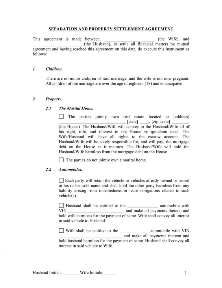 43-official-separation-agreement-templates-letters-forms-separation-and
