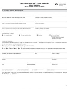 free 5 charity donation forms in pdf  ms word charitable donation agreement template example