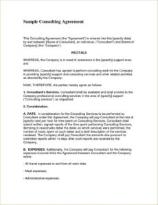 free consulting contract examples to use for your business marketing consulting agreement template doc