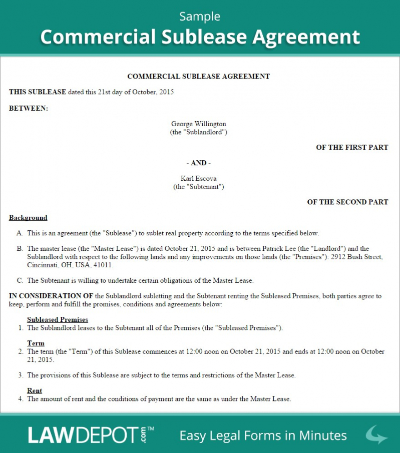 printable commercial sublease agreement template us lawdepot commercial sublease agreement template pdf