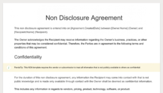 printable sign ndas with pandadoc how to sign freelance non disclosure agreement template sample