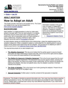 sample 12 adoption paper templates  pdf  free &amp;amp; premium templates child adoption agreement template pdf