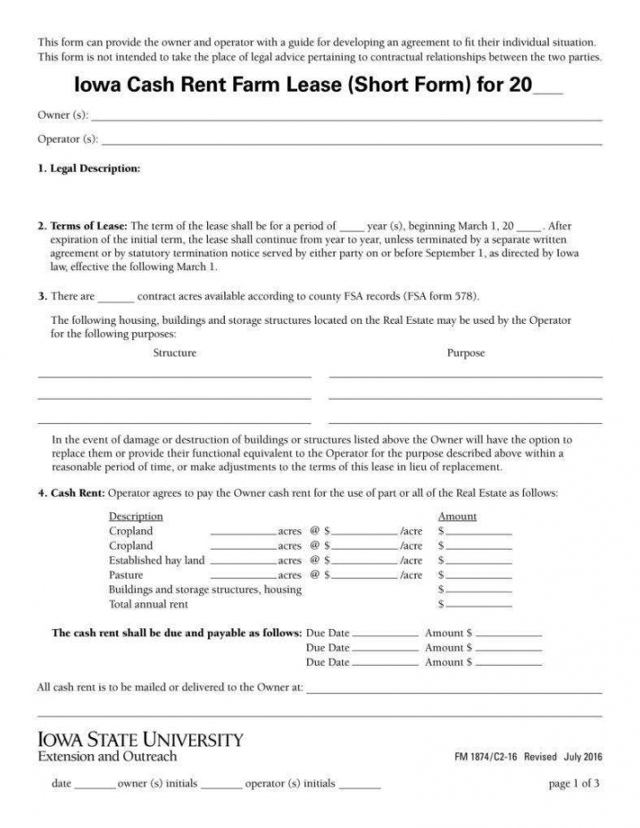 free 13 farm lease agreement templates pdf word free hay