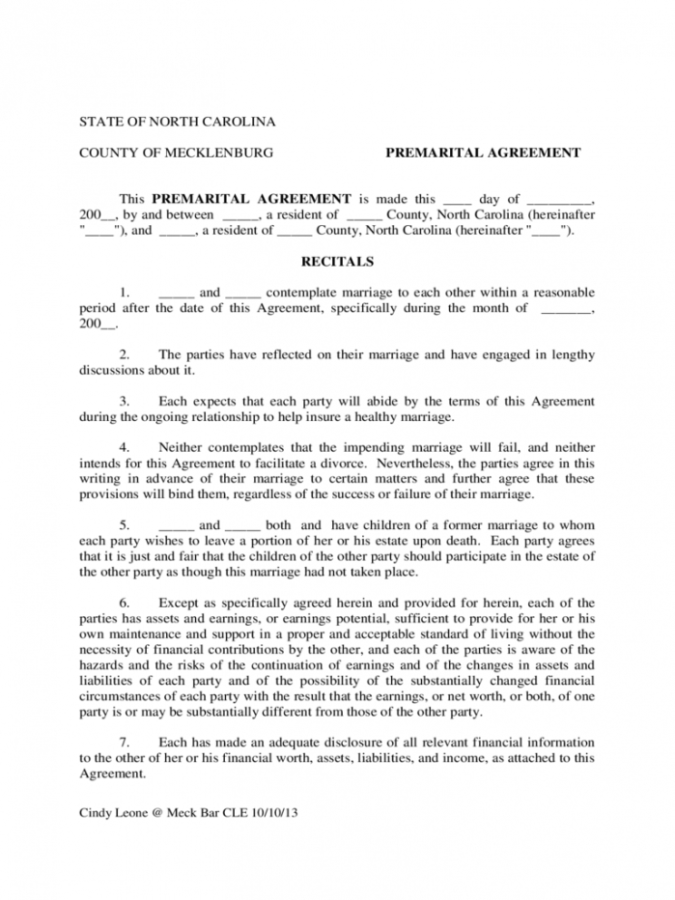 Prenuptial Agreement Form 6 Free Templates In Pdf Word Prenuptial