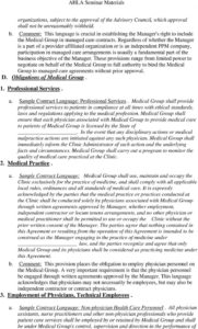 sample contracting physician practice management  pdf free download mso agreement template