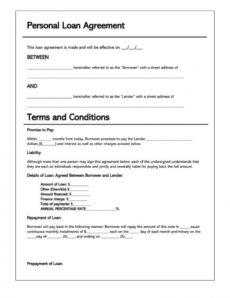 sample free personal loan agreement templates &amp;amp; samples word  pdf private agreement template excel