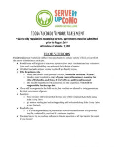 12 vendor agreement templates for restaurant cafe &amp;amp; bakery food vendor agreement template doc