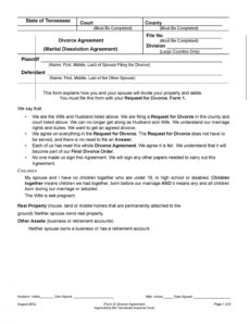 42 divorce settlement agreement templates 100% free ᐅ divorce settlement agreement template doc