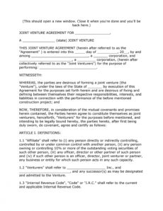 Three Party Agreement Template