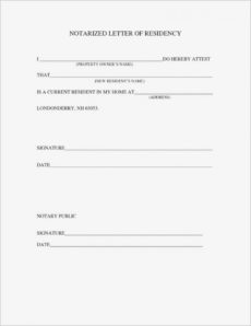 Free Notarized Lease Agreement Inspirational Notary Letter Notarized