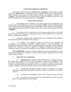 free tco 361918554v2 1 consulting services agreement this consulting for equity agreement template word