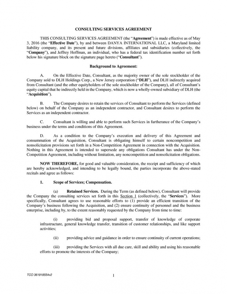 free tco 361918554v2 1 consulting services agreement this consulting for equity agreement template word