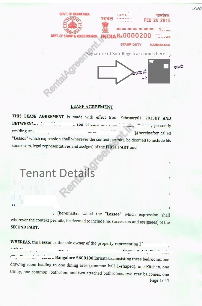 Notarized Rental Agreement Template