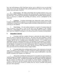 sample a101consultingagreement consulting for equity agreement template pdf