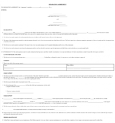 sample free new york marital separation agreement  legal nys separation agreement template doc