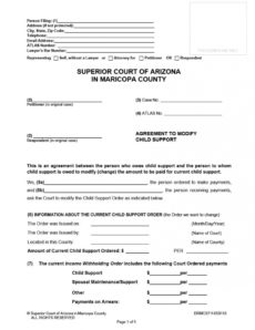 32 free child support agreement templates pdf &amp;amp; ms word child support agreement template texas example