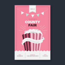 cute county fair flyer template  download free vectors county fair poster template pdf