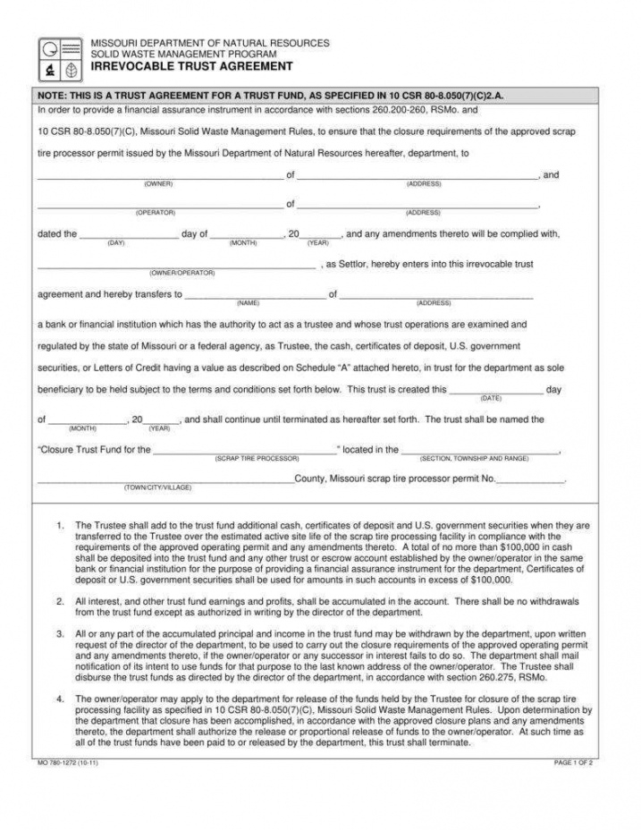free 18 trust agreement templates  pdf word  free &amp; premium fiduciary agreement template doc