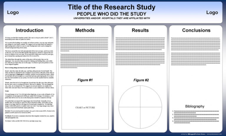 Printable Free Powerpoint Scientific Research Poster Templates For ...