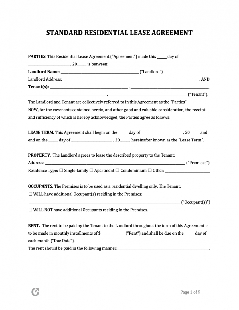 Editable Free Commercial Rental Lease Agreement Templates Pdf Real 26 