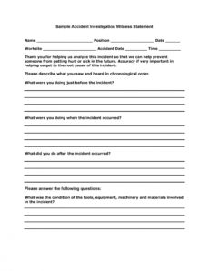 50 professional witness statement forms &amp;amp; templates ᐅ witness affidavit form template sample