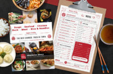 chinese restaurant menu template  psd ai &amp;amp; vector  brandpacks asian restaurant menu template word