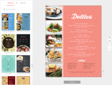 editable diner menu maker fullcolor multipage menus  musthavemenus retro diner menu template word