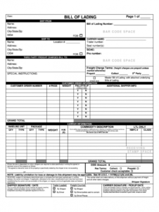 editable equipment bill of lading template  fill out and sign printable pdf  template  signnow bill of lading form template excel