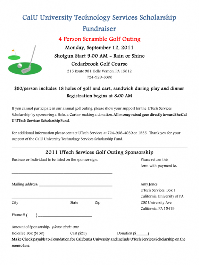 Editable Golf Tournament Registration Form Pdf Fill Out And Sign