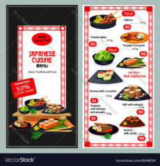 editable japanese or asian cuisine restaurant menu template asian restaurant menu template sample