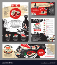 editable japanese seafood restaurant sushi menu template japanese menu template excel