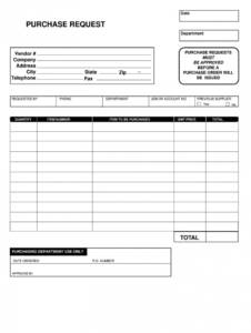 editable purchase request form  fill online printable fillable purchasing requisition form template pdf