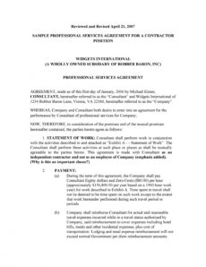 printable 50 professional service agreement templates &amp;amp; contracts service agreement form template pdf