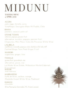 printable sample dinner menu — midunu wine tasting menu template pdf