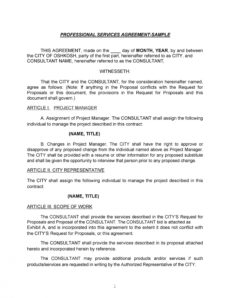 sample 50 professional service agreement templates &amp;amp; contracts service agreement form template pdf