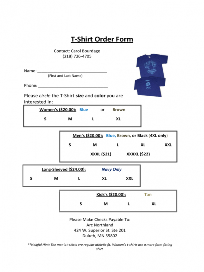 Tshirt Order Form 6 Free Templates In Pdf Word Excel T Shirt Pre Order