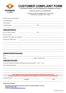 free 12 customer complaint forms in pdf  ms word customer complaint form template doc