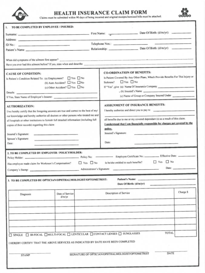 Free Insurance Form Fill Out And Sign Printable Pdf Template Signnow ...