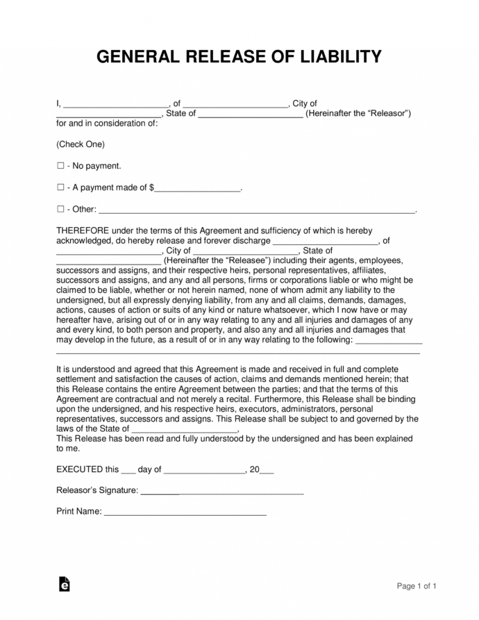 printable-free-release-of-liability-hold-harmless-agreement-template