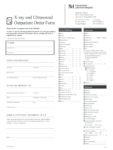 Printable X Ray Order Form Template Fill Out And Sign Printable Pdf ...