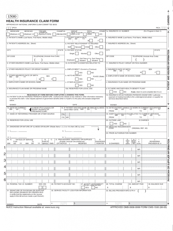 sample-insurance-claim-form-3-free-templates-in-pdf-word-excel-medical
