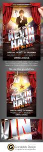editable comedy show flyer template psd on behance comedy show poster template sample