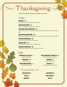 editable holiday menu templates from imenupro  more than just templates holiday menu template excel