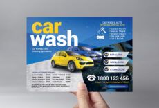 free car wash flyer template v2  psd ai &amp;amp; vector  brandpacks car wash menu template pdf