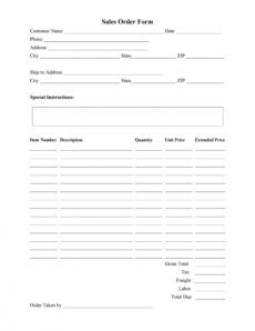 printable 40 order form templates work order  change order  more custom cake order form template pdf