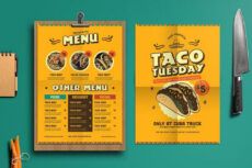 printable 50 best food &amp;amp; drink menu templates  design shack mexican food menu template doc